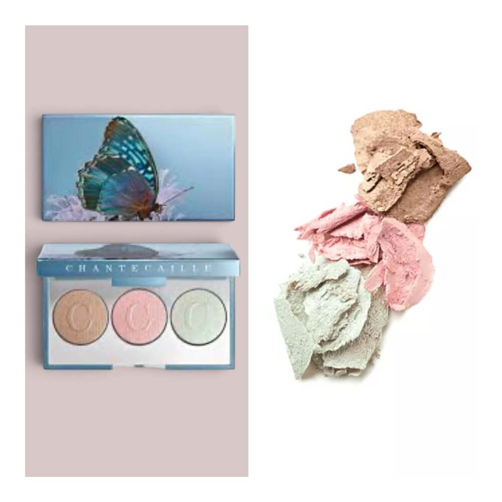 Chantecaille The Diana Eye Trio Limited Edition Les Papillons Eyeshadow Palette